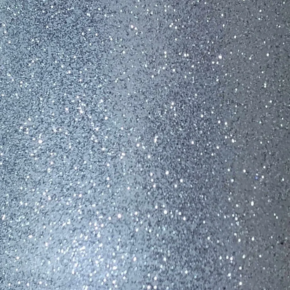 Starbucks‎ Coffee Mug 2018 Matte Black & Silver Glitter w/Stars 12oz